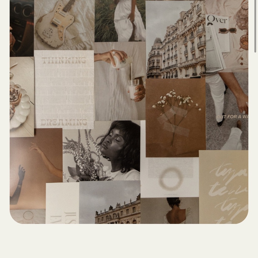 TEZZA Collage Art Print